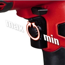 Einhell Darbeli Matkap TC-ID 550 E (550 W, elektronik devir ayarı, devir ön seçimi, sağ/sol dönüş, metal derinlik mesnedi, yardımcı tutma kolu) - 4258621