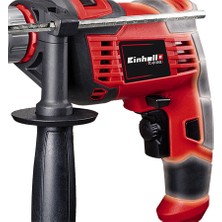 Einhell Darbeli Matkap TC-ID 550 E (550 W, elektronik devir ayarı, devir ön seçimi, sağ/sol dönüş, metal derinlik mesnedi, yardımcı tutma kolu) - 4258621