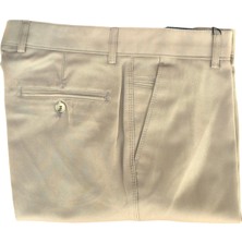 Klasik Erkek Keten Pantolon Büyük Beden Rahat Kalıp Baba Pamuklu