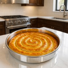 Paslanmaz Çelik Fırın Tepsisi  - Paslanmaz Çelik Baklava Tepsisi - Börek Tepsisi