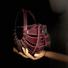 Carıdea El Yapımı Hakiki Deri Bayan Çanta, Clutch, El Omuz Çantası V49