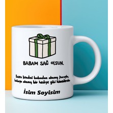 Komik - Esprili Kupa Bardak Babam Sağolsun Tasarımlı Komik Kupa Bardak