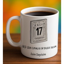 Komik - Esprili Kupa Bardak Takvim Tasarımlı Komik Kupa Bardak