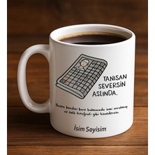 Komik - Esprili Kupa Bardak Tanısan Seversin Tasarımlı Komik Kupa Bardak