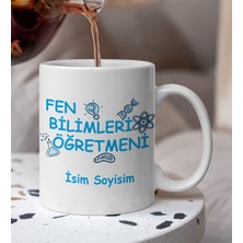 Fen Bilimleri Öğretmeni Özel Kupa Bardak