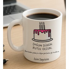 Komik - Esprili Doğum Günün Kutlu Olsun Yazılı Komik Kupa Bardak