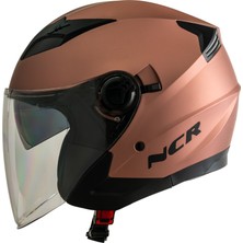 Jet Çenesiz Kask (Ece Belgeli)