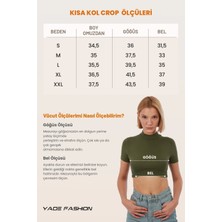 Kadın Kısa Kol Crop