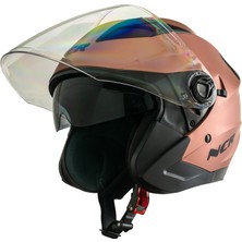 Jet Çenesiz Kask (Ece Belgeli)