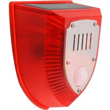 Köpek Si̇lah Sesli̇ Hayvan Kovucu Alarm Ci̇hazi Hareket Sensörlü Solar Panelli̇