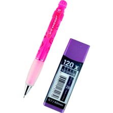 2b , 120' Li 60 mm 0,7 Uç ve Serve Deep 0,7 Uçlu Kalem Seti (N.pink Strawberry)