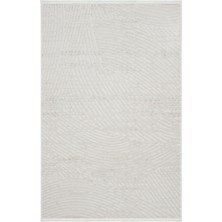 Cool Halı Nevada 2502 Krem Bej Modern Kabartmalı Yumuşak Kolay Temizlenen Düz Renk Salon Oturma Odası Halısı