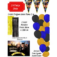 Perde ve Afişli Doğum Günü Parti Malzemeleri Süsleri Seti