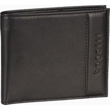 Nome Siyah Deri Erkek Cüzdan Kompakt Tasarım ve Rfıd Koruma ile Şıklık