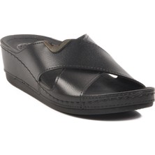 Siyah Anatomik Taban Kadın Terlik 15.047 Z