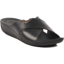 Siyah Anatomik Taban Kadın Terlik 16.043 Z