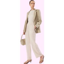 Kadın Renk Normal Bel Wide Leg Pantolon Rahat Günlük Kullanım Hafta Sonu Dayanıklı Malzeme