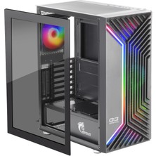 Green Grıffın G3 Plus 4X120MM Argb 2x3.2 2x2.0 USB Tempered  Oyunbilgisayar Kasası(Psu Yok)