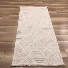 Hoom Rugs Mind 1119 Bej Modern Iskandinav Kaymaz Taban Halı