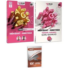 Yediiklim 2026 Meb-Ags Mevzuat - Anayasa Video Ders Notları + Soru Bankası 2 Li Set Anla Kazan Deneme