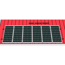 Prime Steel H55 Alüminyum Profil Solar Alt Konstrüksiyon Seti