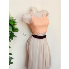 Krop, Pedli Krop, Crop, Asklı Crop, Pamuklu Fitil Detaylı Crop, Pamuklu Sağlıklı Kumaş