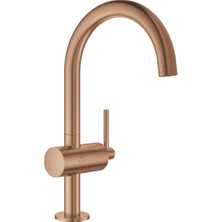 Grohe Lavabo Bataryası Atrio L Boyut Brushed Warm Sunset – 24362DL0