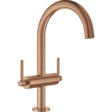 Grohe Lavabo Bataryası Atrio L Boyut Brushed Hard Graphite – 21145DL0