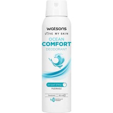 Watsons Ocean Comfort Deodorant Sprey Pudrasız 150 Ml X5 Adet