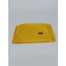 Joyfull Turtle Kolsuz Kamp Sandalye Kılıfı - Silinebilir - Sarı