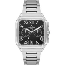 Daniel Klein DK.1.14041-2 Çelik Kasa Çelik Kordon 3 Atm Suya Dayanıklı Metalik Renk Erkek Kol Saati