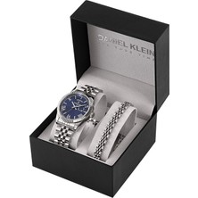 Daniel Klein DKE.1.10887-3 Çelik Kasa Çelik Kordon 3 Atm Suya Dayanıklı Metalik Renk Erkek Kol Saati