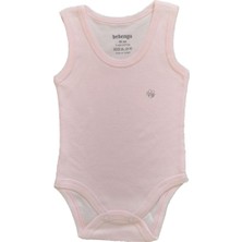 Kalın Askılı Düz Renkli Pamuklu Çıtçıtlı Kız ve Erkek Bebek Body Zıbın