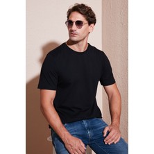 Buratti Pamuklu Regular Fit Bisiklet Yaka T Shirt Erkek T Shirt 59020204