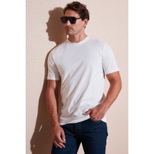Buratti Pamuklu Regular Fit Bisiklet Yaka T Shirt Erkek T Shirt 59020204