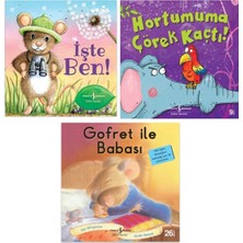 Işbankası-En Çok Tercih Edilen Resimli Kitaplar3 Lü Set Işte Ben Hortumuma Çörek Kaçtı