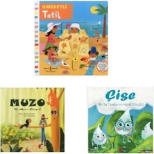 Hareketli Kitap - Hareketli Tatil + Çise ve Muzo Hikaye Kitapları