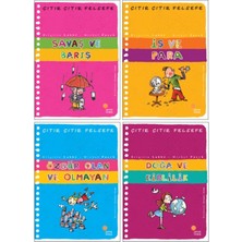 Çıtır Çıtır Felsefe 4 Kitap Set-1