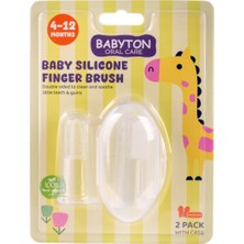 Babyton İkili Silikon Parmak Fırça