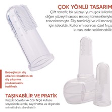 Babyton İkili Silikon Parmak Fırça