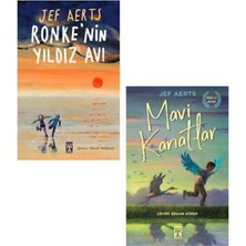 Jef Aerts 2 Kitap Set / Ronke'nin Yıldız Avı - Mavi Kanatlar
