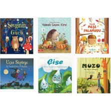 Set Sevginin Gücü-Uçan Süpürge-Yemek Seçen Kirpi-Meşe Palamudu (Muzo-Çise Kitabı Hediye)