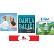 Set Dostum Efe - Damla Balığı - ( Çise Kitabı ve Ayraç Hediye)