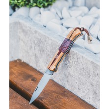 Epoksi Kabzeli Katlanır Ergonomik Mini Çakı
