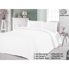 Ender Home CottonVerse Tek ve Çift Kişilik Ranforce Nevresim Seti