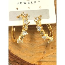 Kararmaz Çelik Lüks Küpe