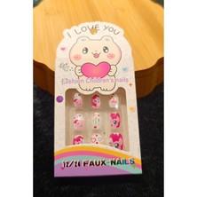 Monalisa Home Lüks  Figürlü  Çocuk Takma Tırnak