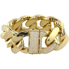 Altınkaynak 14 Ayar Altın Tasarım Bileklik  -  0187719