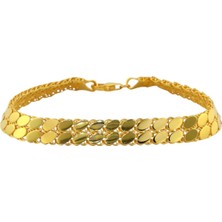 Altınkaynak 14 Ayar Altın Tasarım Bileklik  -  0187723