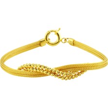 Altınkaynak 22 Ayar Altın Tasarım Bileklik  -  F003544